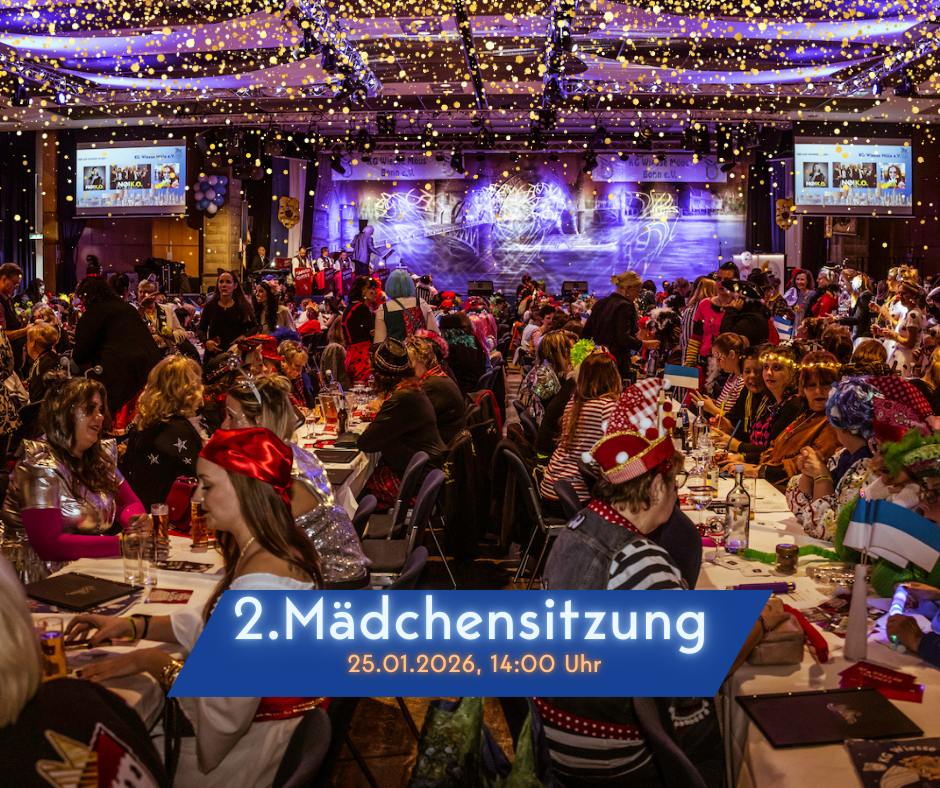 2. Mädchensitzung 2026 – KG Wiesse Müüs e.V. Bonn